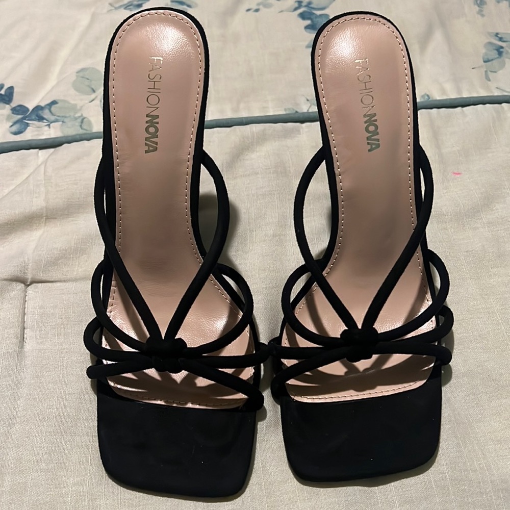 Black heels